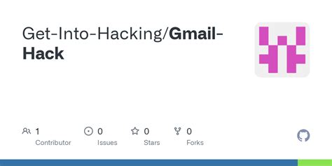 Github Get Into Hackinggmail Hack
