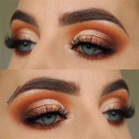 This Fall Makeup Look Was Created Using The Jaclyn Hill Morphe Vault Ring The Alarm Palette It