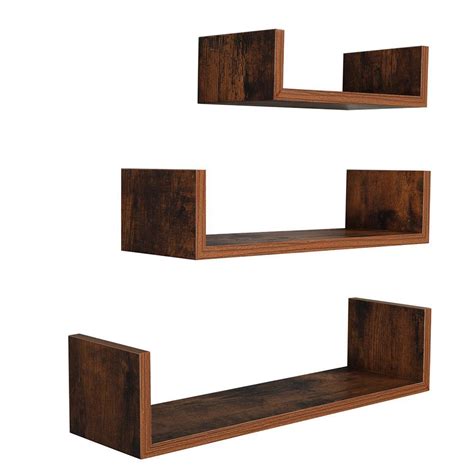 (notice in this cabinet that the stemless wine glasses were deemed. 3 PCS Floating Display Shelves Ledge Bookshelf Wall Mount ...