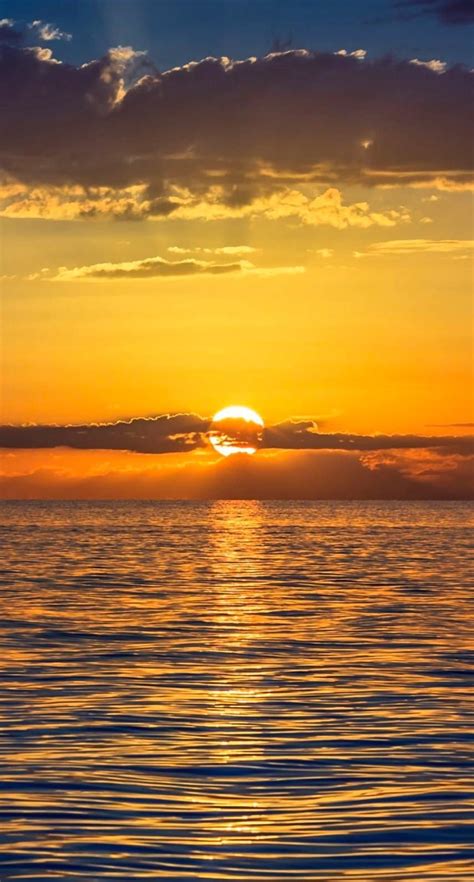 Puesta De Sol En La Oscuridad Wallpapersc Iphone8 Sunset Pictures