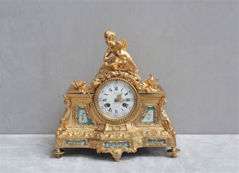 Antiques Atlas French Napoleon Iii Bronze Gilt Mantel Clock