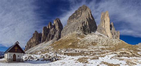 Tre Cime Di Lavaredo Mountain Stock Photo Image Of Drei Hiking 84185254
