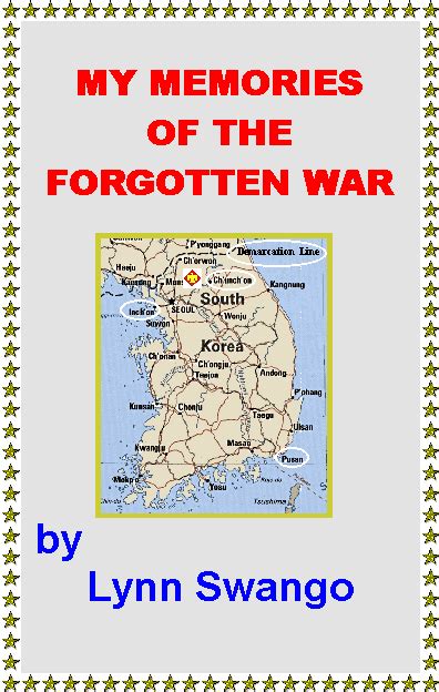 Korean War Educator Memoirs Lynn Swango