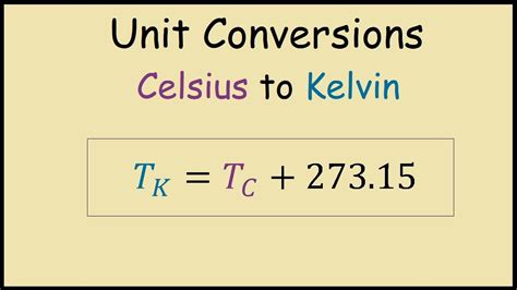 1 Degree Celsius To Kelvin Kaileeqocarter