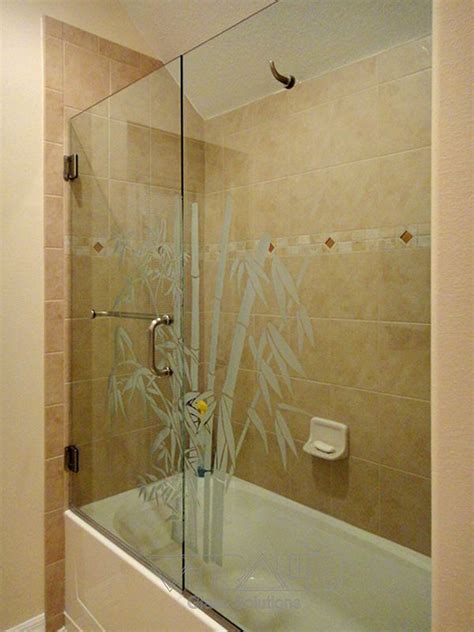 Don't forget to do waterproofing behind your tile, and buy ph balanced stone cleaners for the marble so you don't etch it, and sealer so it doesn't stain. We can create any design in etched glass. http ...