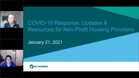 Covid 19 Response Updates And Resources For Non Profit Housing
