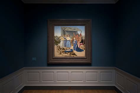 A Londra Il Restauro Della Natività Di Piero Della Francesca Sky Arte