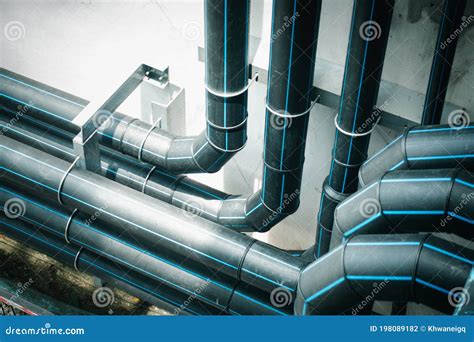 HDPE Pipeline Drainage Installation with Steel Support Pipe Embedded on