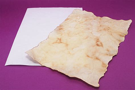 How To Make Parchment Like Paper For Writing 8 Steps