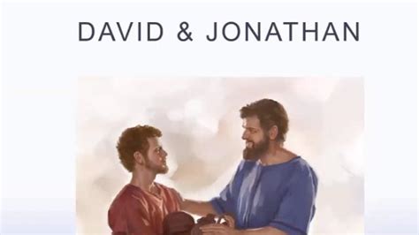 Jonathan And David A Model Of Friendship Bible Christian Resources