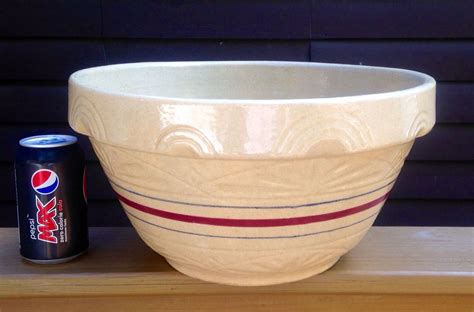 Rare Robinson Ransbottom 14 Mixing Bowl Pottery Pottery Bowls Bowl