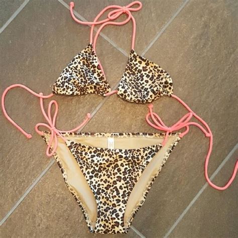 Victorias Secret Leopard Bikini Leopard Bikini Bikinis Victoria Secret