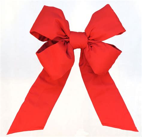 Premium Red Outdura Bow Multiple Options Commercial Christmas