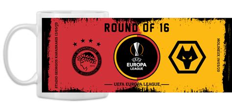 Round Of 16 V Olympiacos Graphic Mug