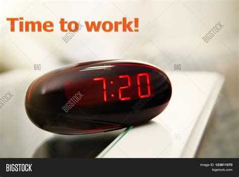 Digital Clock Showing Image And Photo Free Trial Bigstock