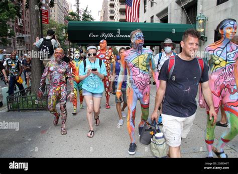 New York Body Painting Day Hi Res Stock Photography And Images Alamy