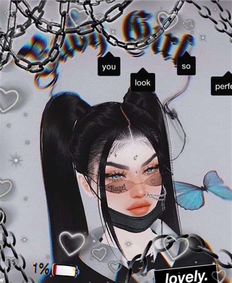 Imvu Anime Lovely Makeup Movie Posters Character Quick Outfits Art