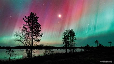 Aurora Borealis Finland Aurora Borealis Night Skies Aurora