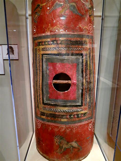 Roman Scutum Shield This Is The Only Known Surviving Example Of This