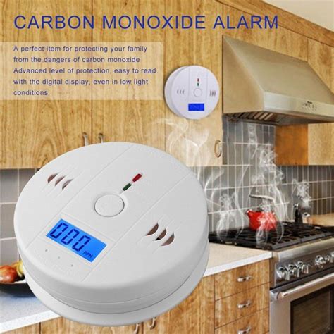 You must ensure you get your carbon monoxide detector installation height right. LESHP CO Gas Sensor Detector Carbon Monoxide Poisoning ...