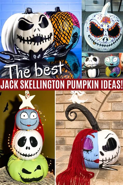 18 Jack Skellington Pumpkin Painted Lynjohannes