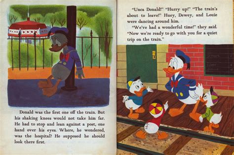 Donald Duck In Disneyland Illustrated By The Walt Disney Studio Adapted