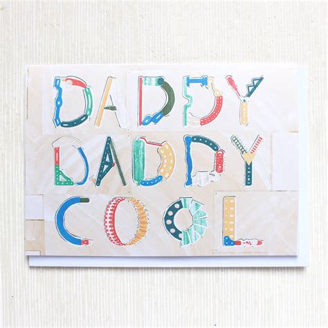 Daddy Cool Fathers Day Card By Constance And Clay