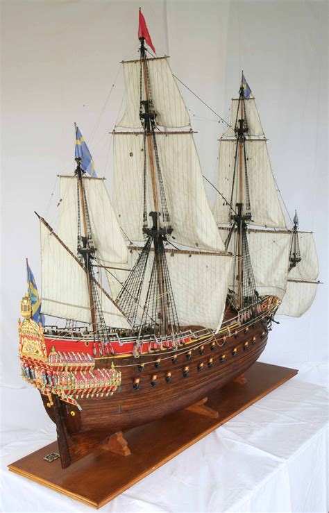 Vasa Warship 135 Scale Model Model Sailing Ships Sailing Ship Model