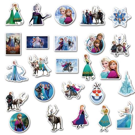 50pcs Stickers Frozen 2 Disney