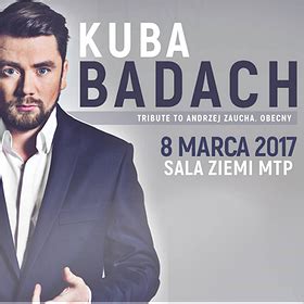 Xxvi krajowy festiwal piosenki polskiej opole '89, fragment koncertu premie i premieryrealizacja: Bilety na koncert KUBA BADACH, TRIBUTE TO ANDRZEJ ZAUCHA ...