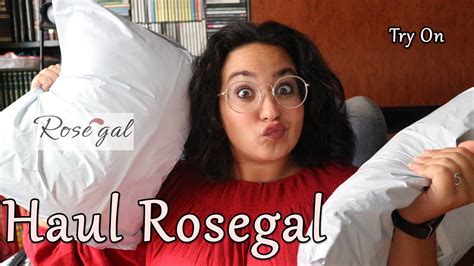 Try On Haul Rosegal Plus Size Esthervic Youtube