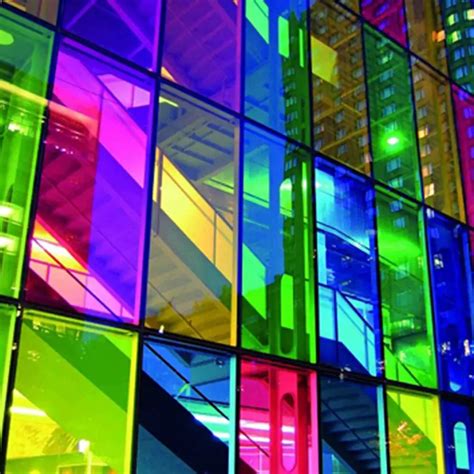 Different Colors Decorative Film Architectural Building Film Window