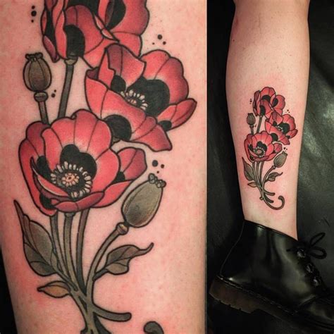 Maybe you would like to learn more about one of these? Tattoo uploaded by JenTheRipper | Poppy tattoo by Santi ...
