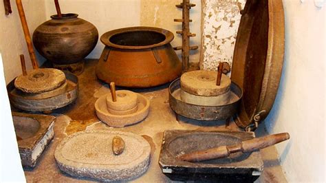kitchen indian cooking india ancient utensils traditional cookware kitchens decor were brass traditions interior homes antique south copper household