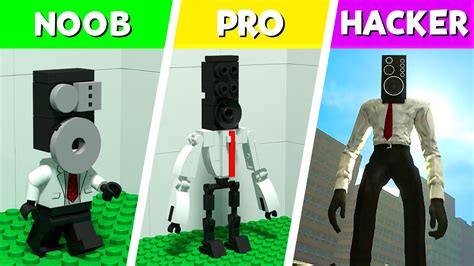 Lego Woofer Man Noob Pro Hacker Skibidi Toilet Youtube