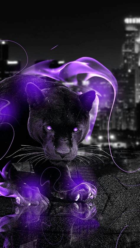 Purple Panther | Black panther drawing, Black panther, Purple panther