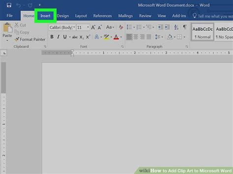 How To Add Clip Art To Microsoft Word With Pictures Wikihow