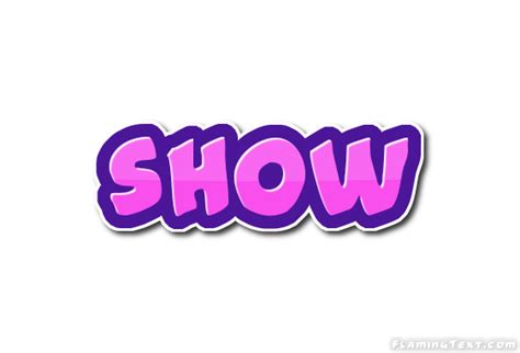 Show Logo Free Logo Design Tool From Flaming Text