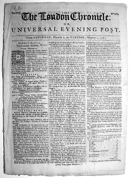 Do not include an expiration date inside the border of the seal. From the year of the hated Stamp Act... - RareNewspapers.com