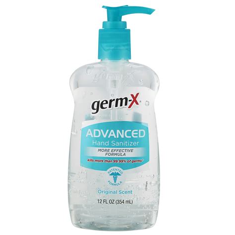 Germ X Advanced Hand Sanitizer Original Scent 12 Oz