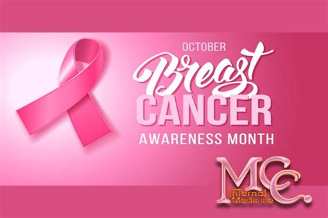October Is Breast Cancer Awareness Month Mcc Internal Medicine