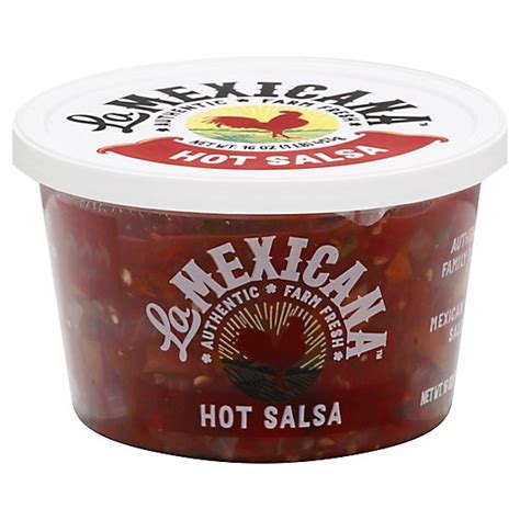 la mexicana salsa hot 16 oz vons