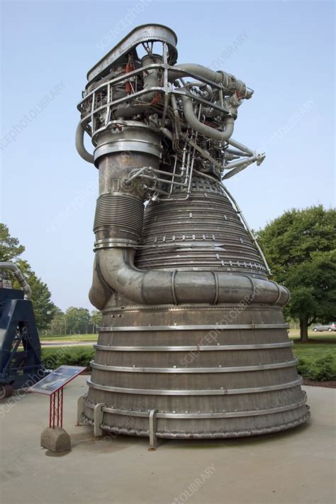 Saturn V Rockets F 1 Engine Stock Image C0150878 Science Photo