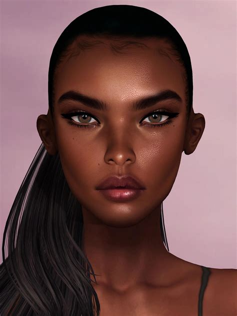 Black sims body preset cc sims 4. black women beautiful chest #BlackwomenBeautiful | The sims 4 skin, Sims 4 black hair, Sims 4 cc ...