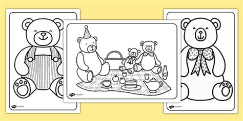We have collected 38+ teddy bear picnic coloring page images of various designs for you to color. Teddy Bears Picnic Coloring Pages (teacher made)