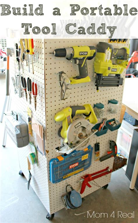 Make Your Own Portable Tool Storage Organization Caddy Mom 4 Real