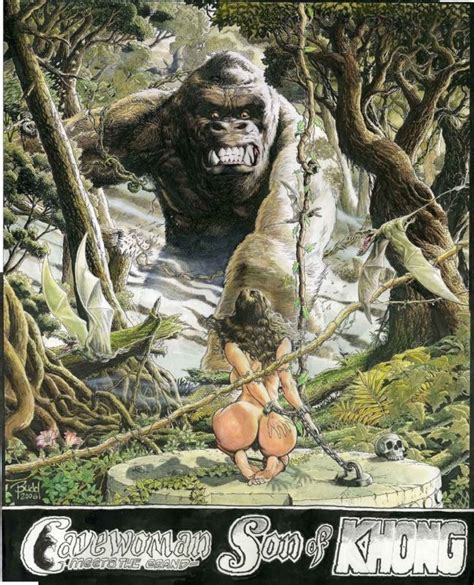Budd Root King Kong Meriem Cooper Cavewoman Comic King Kong Series 1girl Ape Arms