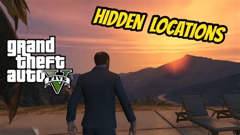 Hidden And Secret Locations In Gta 5 Story Mode Youtube