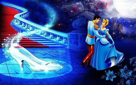 Hd Wallpaper Cartoon Disney Princess Cinderella And Prince Charming
