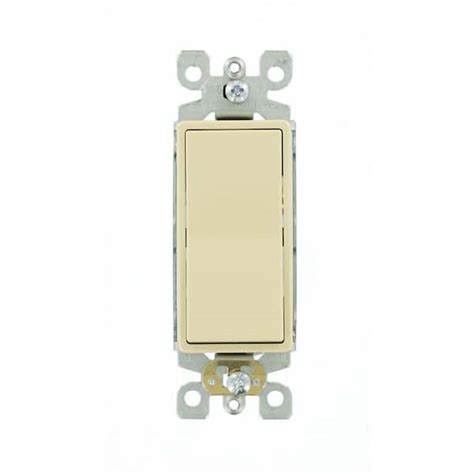 Leviton Decora 15 Amp 3 Way Switch Ivory R61 05603 2is The Home Depot